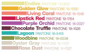 Pantone Fall Colors